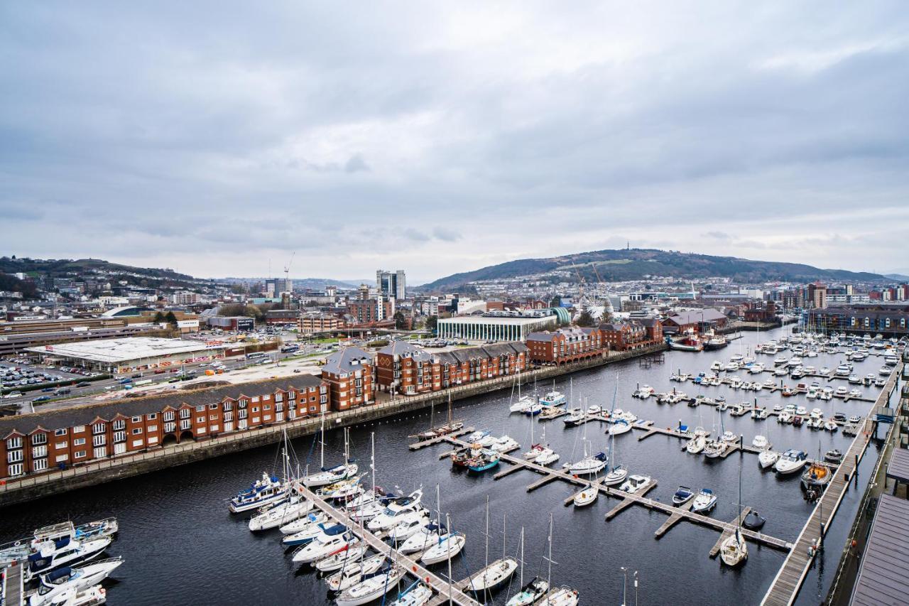 Coastal City Rooms - Waterfront Swansea Luaran gambar